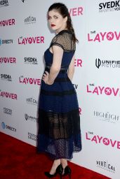 Alexandra Daddario on Red Carpet – “The Layover” Premiere in Los Angeles