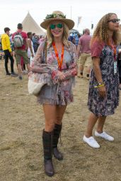 Amanda Holden - Big Festival in Kingham, Oxfordshire 08/26/2017