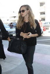 Amanda Seyfried at LAX Airport in LA 08/29/2017