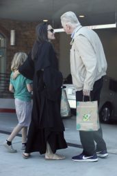 Angelina Jolie With her father, Jon Voight at Color Me Min in LA 08/14/2017