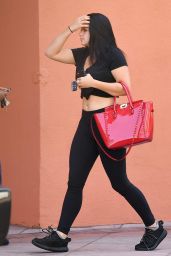 Ariel Winter in Tights - Heading out for Mack Fit Gym in LA 08/08/2017