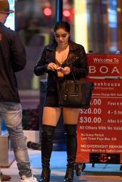 Ariel Winter Style - Waiting for the Valet at BOA in Los Angeles 08/29/2017 