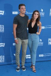 Ashley Iaconetti – Ping Pong 4 Purpose at Dodger Stadium in Los Angeles 07/27/2017