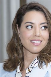 Aubrey Plaza - "Ingrid Goes West" Press Conference in Hollywood 08/10/2017