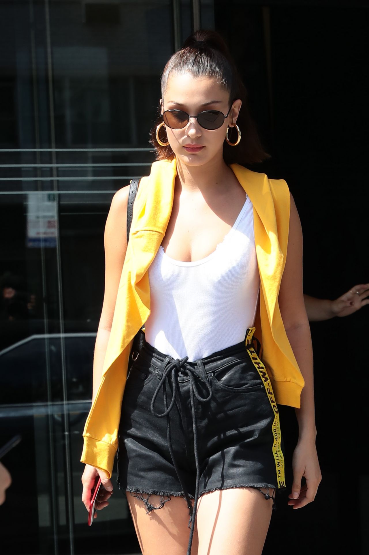 Bella Hadid Street Style - NYC 08/23/2017 • CelebMafia