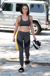 Cara Santana Shows Off Her Fit Body and New Haircut - West Hollywood 07/31/2017