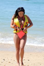 Casey Batchelor in Swimsuit - Jet Skiing in Portugal 08/17/20172017 x24