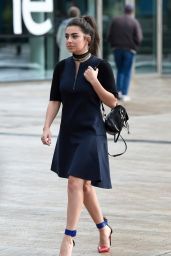 Charlie XCX - Arrives at BBC Breakfast in Manchester 08/01/2017