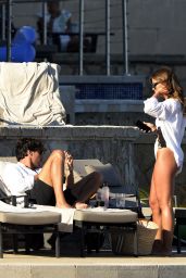 Chloe Lewis in Swimsuit - With Boyfriend Danny Flasher in Spain 08/06/2017