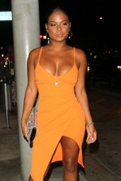 Christina Milian at Poppy Club - New Hot Spot in West Hollywood 08/25/2017