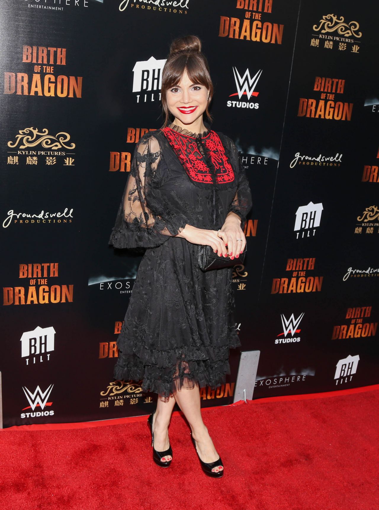 Christina Wren – “Birth of the Dragon” Screening in Los Angeles 08/17