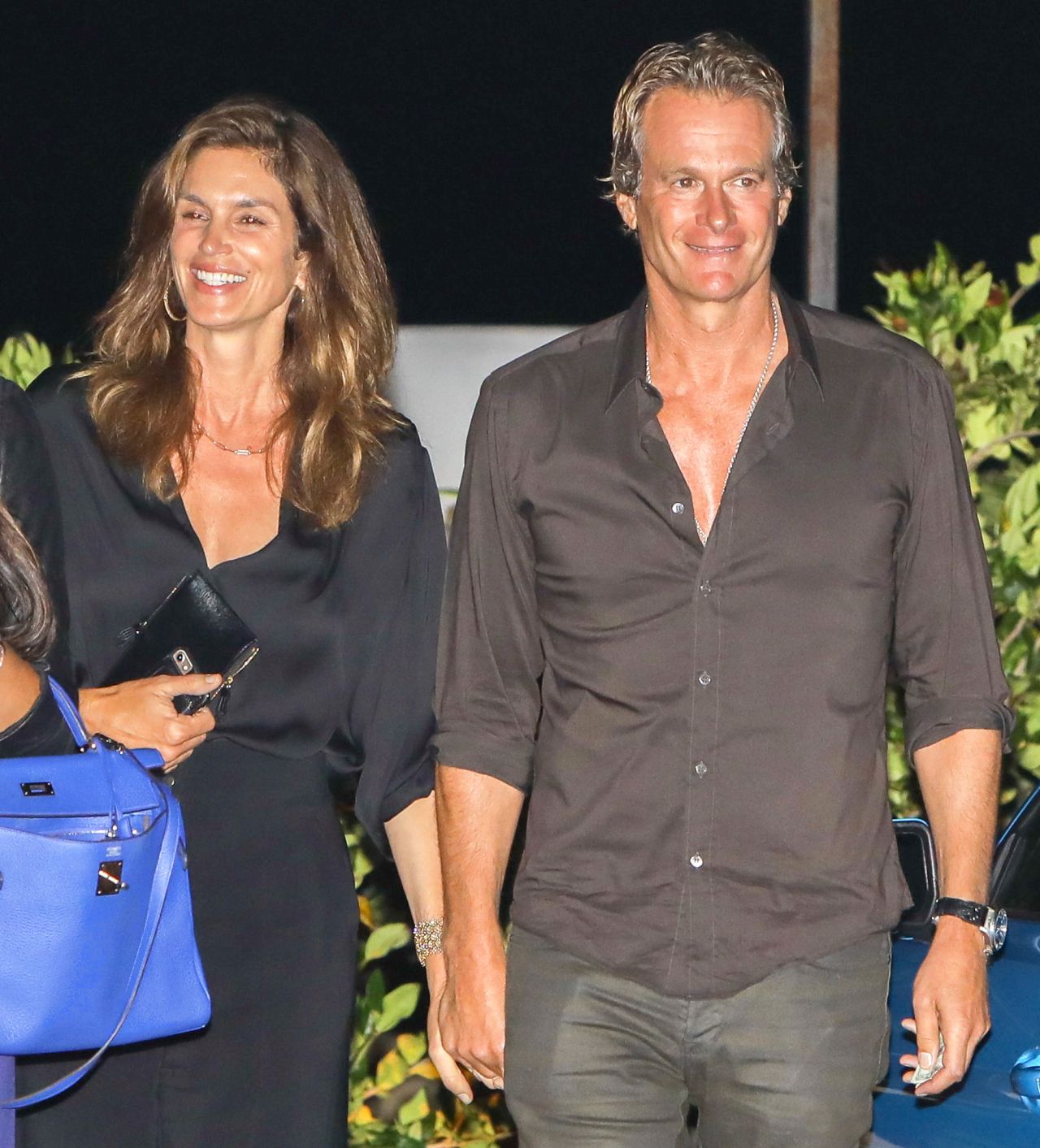 Cindy Crawford and Rande Gerber at Nobu in Malibu 08/19/2017 • CelebMafia