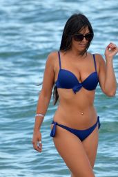 Claudia Romani in Bikini - Does Yoga in West Palm Beach, FL 07/30/2017