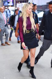 Corinne Olympios Style - Arriving to Appear on Good Morning America in NYC 08/29/2017