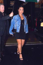 Demi Lovato - Goes to See "Dear Evan Hansen" Musical in NYC 08/19/2017