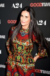 Demi Moore – “Good Time” Premiere in New York 08/08/2017