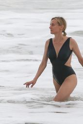 Diane Kruger in  Swimsuit - On the Beach in Costa Rica 08/10/2017