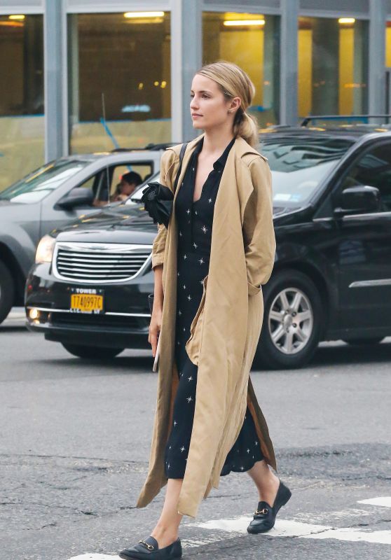 Dianna Agron - Out in NYC 08/16/2017