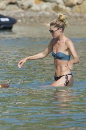 Doutzen Kroes in Bikini at the Beach in Ibiza 08/15/2017