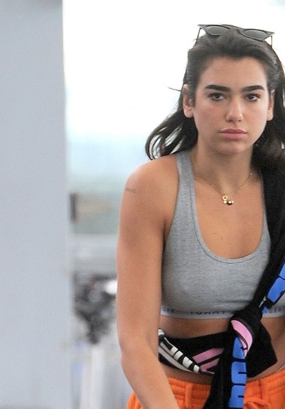 Dua Lipa at Heathrow Airport - Heading Off for her Upcoming Tour Starting Off in Jakarta 08/08/2017