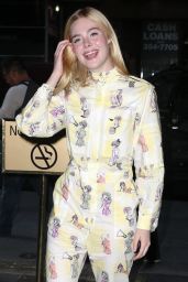 Elle Fanning -"TODAY" Show in NYC 8/30/2017