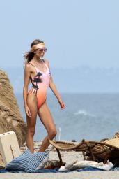 Elsa Hosk - Posing in a Bikini Malibu 08/03/2017