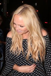 Emma Bunton Going in to Catch Restaurant for Dinner, West Hollywood 08/04/2017