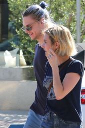 Emma Roberts - Enjoying a Romantic Afternoon With Evan Peters in Malibu