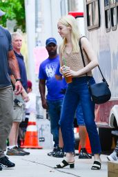 Emma Stone - "Maniac" Set in NYC 0817/2017