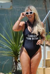 Frankie Essex in Swimsuit - Holiday in Portugal 08/27/2017