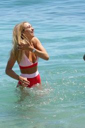 Georgia Harrison in Bikini on Holiday in Marbella, Spain 08/03/2017