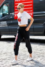 Gigi Hadid Street Style - NYC 08/28/2017