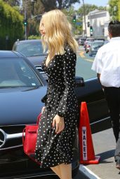 Halston Sage - Arrives at the Day of Indulgence Party in Brentwood 08/13/2017