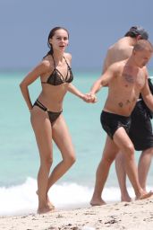 Hanna Ivanova in Bikini - Miami Beach, FL 08/02/2017
