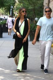 Heidi Klum in Casual Attire - Out to Lunch in New York