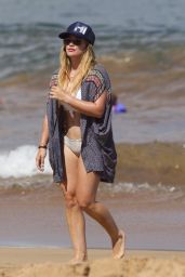 Hilary Duff in Bikini at the Beach in Maui 07/04/2017