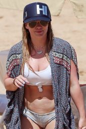 Hilary Duff in Bikini at the Beach in Maui 07/04/2017