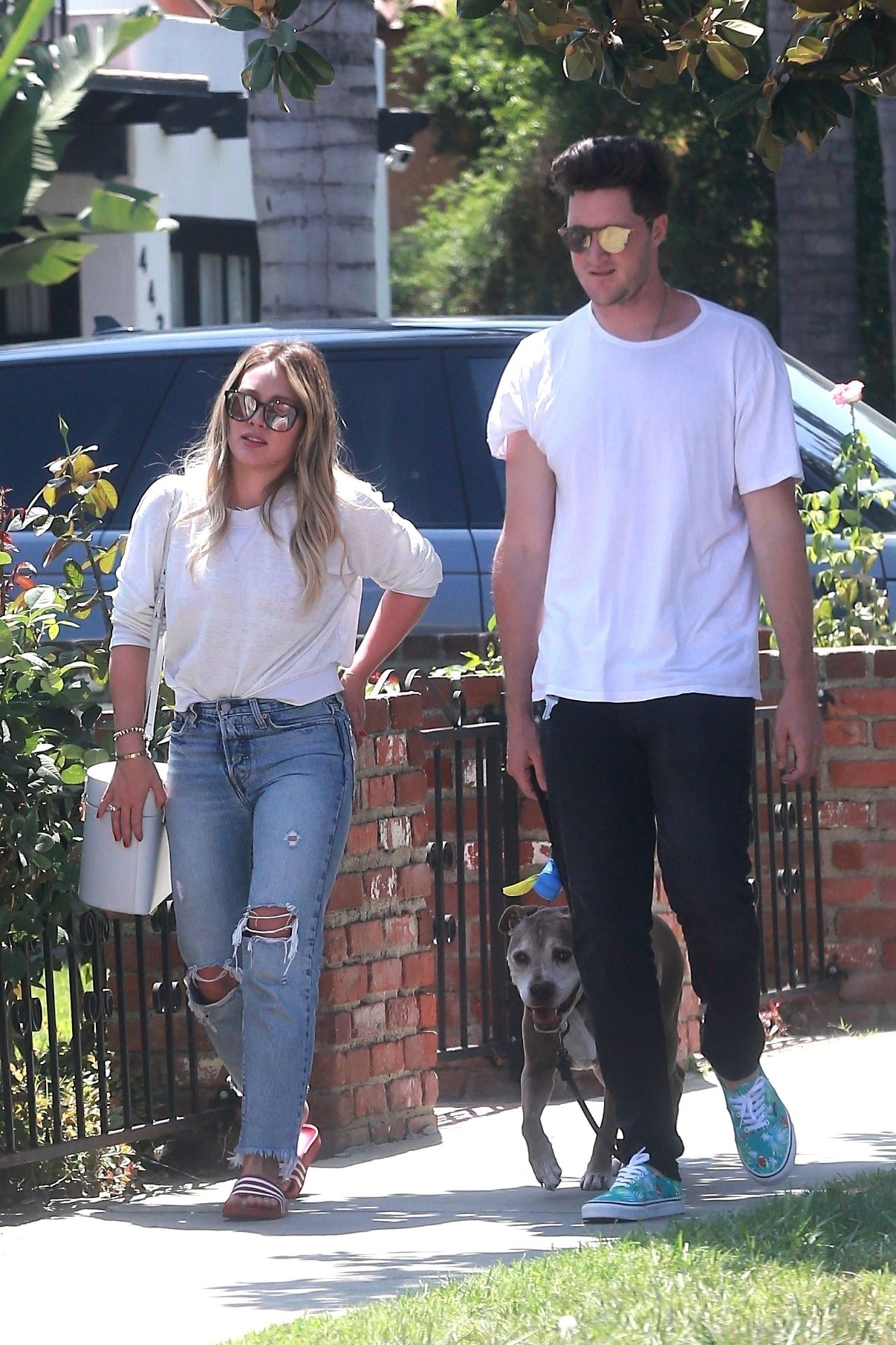 Hilary Duff With Her Boyfriend Ely Sandvik - Out in LA 08/20/2017