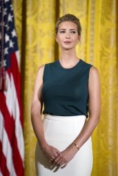 Ivanka Trump - Donald Trump Speaks at a Small Business Event in the East Room of the White House 08/01/2017