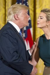 Ivanka Trump - Donald Trump Speaks at a Small Business Event in the East Room of the White House 08/01/2017