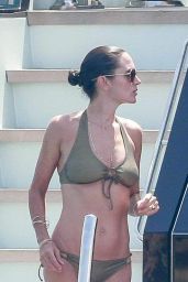 Jennifer Connelly in Bikini on a Boat in Ibiza 08/17/2017
