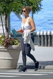 Jennifer Lopez Booty in Tights - New York City 08/11/2017