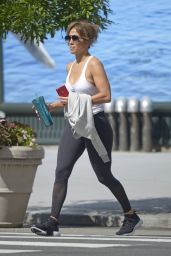 Jennifer Lopez Booty in Tights - New York City 08/11/2017