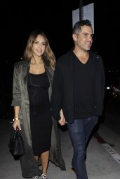 Jessica Alba and Cash Warren - Enjoying Date Night at the Highlight Room in Hollywood