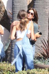 Kaia Gerber and Her Mom Cindy Crawford - Out in Malibu 08/14/2017