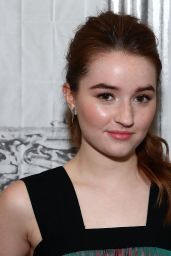 Kaitlyn Dever - Visits AOL BUILD to Promote "Detroit" in NYC 08/01/2017