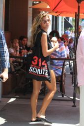 Kara Del Toro Shows Off Her Legs in a Pair of Short Shorts - Shopping in Beverly Hills 08/16/2017