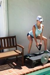 Kate Upton Workout, August 2017