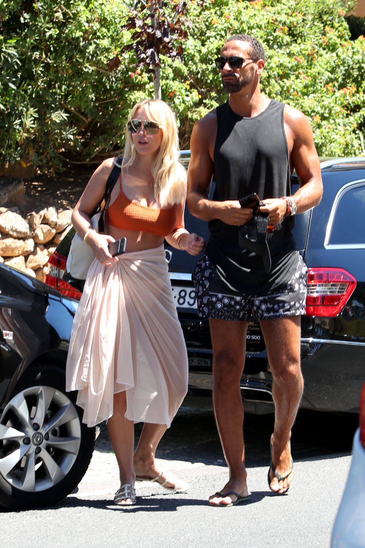 Rio Ferdinand Kate Ferdinand - Kate Wright and Rio Ferdinand engaged