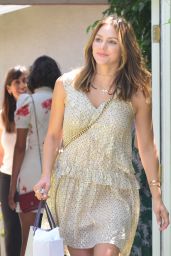 Katharine McPhee - Outside a Private Party in Brentwood 08/13/2017